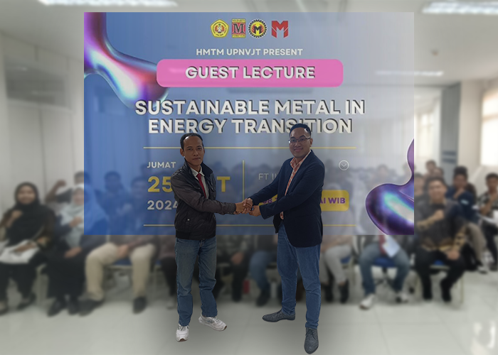 Guest Lecture: Sustainable Metal in Energy Transition